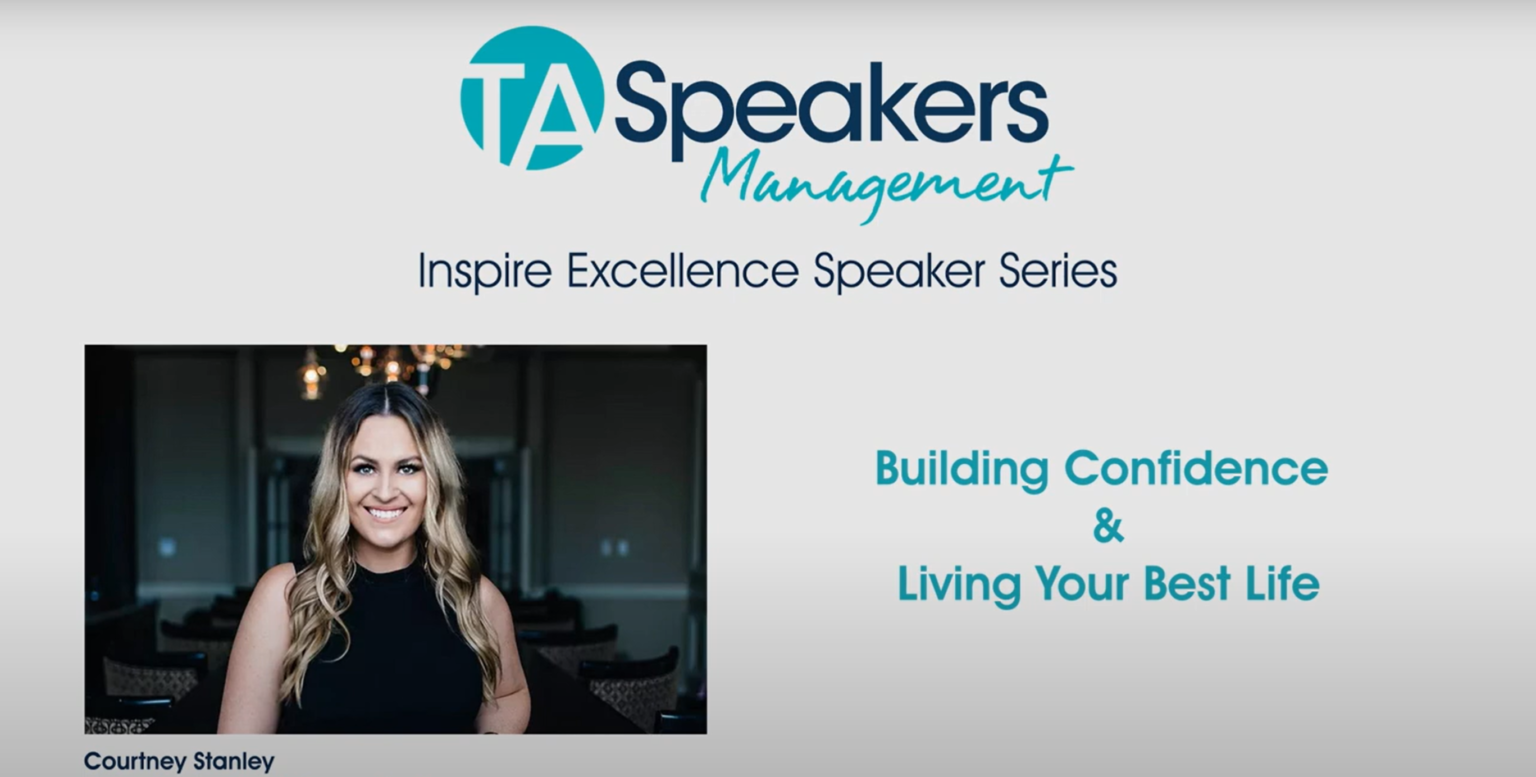 Inspire Excellence Speaker Series with Courtney Stanley Keynote Speaker & Energectic Emcee