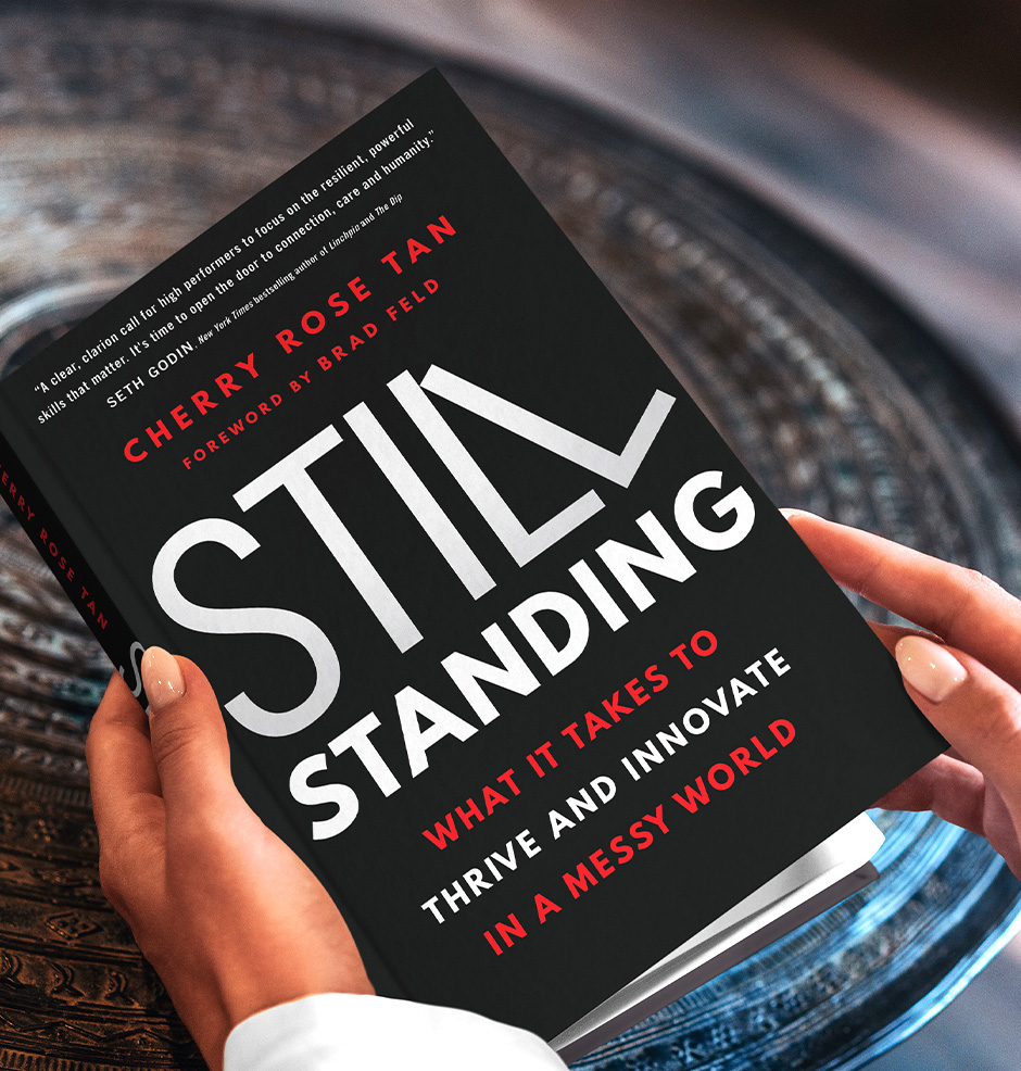 A book named 'Still Standing' by Cherry Rose Tan